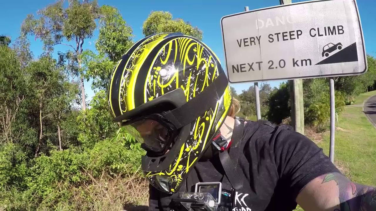 Load video: HubSink ebike overheating test on a high powered ebike during a 2km hill climb
